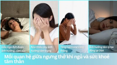 Mối quan hệ giữa ngưng thở khi ngủ và sức khoẻ tâm thần