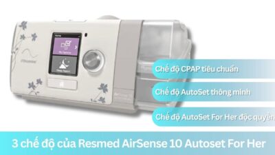 3 chế độ độc quyền đến từ máy Resmed AirSense 10 Autoset For Her