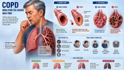 Bệnh phổi tắc nghẽn mạn tính COPD là gì?
