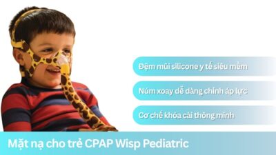Mặt nạ cho trẻ CPAP Wisp Pediatric