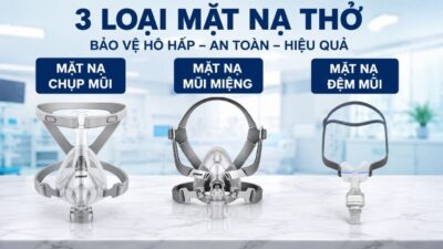 Mặt nạ trợ thở là gì? Cách hoạt động của mặt nạ CPAP
