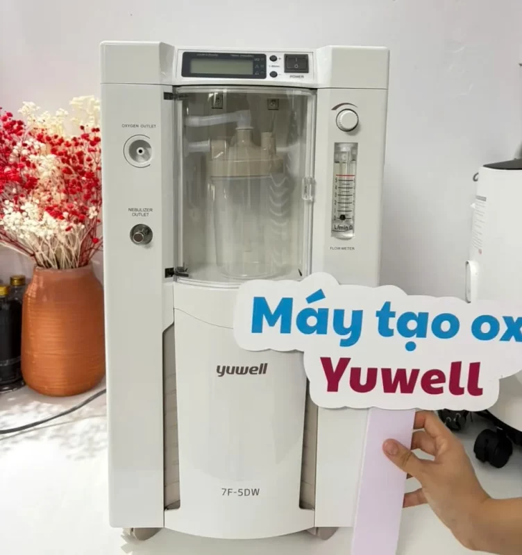 Máy tạo oxy Yuwell 5 Lít 7F-5DW