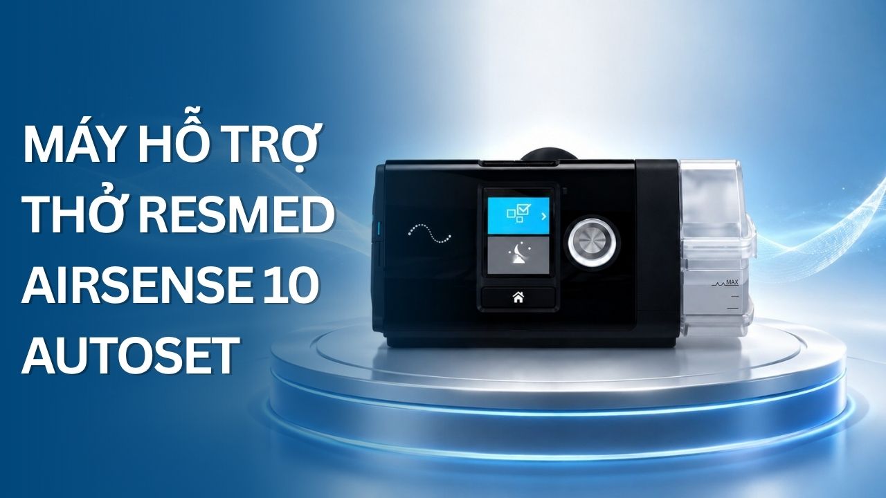 Máy hỗ trợ thở Resmed AirSense 10 AutoSet